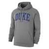 Nike Duke Club Fleece  Men's College Pullover Hoodie In Grey