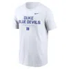Nike Duke Courtside Basketball  Men's Dri-fit College T-shirt In Black