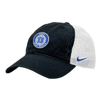 Nike Duke Heritage86  Unisex College Trucker Hat In Black