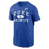 Nike Royal Duke Blue Devils Legacy Alma Mater T-shirt In Blue