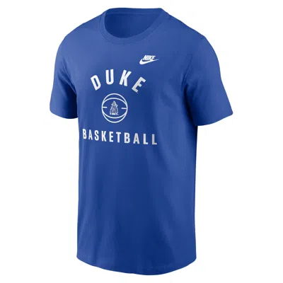 Nike Duke Legacy Basketball Arch  Men's College T-shirt In Blue