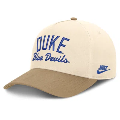 Nike Duke Legacy Rise  Unisex College A-frame Adjustable Hat In Brown