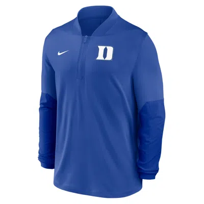 Nike Duke  Men's Dri-fit College 1/2-zip Top In Blue
