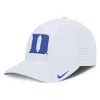 Nike Duke On-field Gameday Swoosh  Men's Dri-fit College Hat In White
