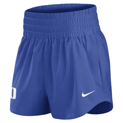 Nike Duke Primary Logo One  Women's Dri-fit College Shorts In Blue
