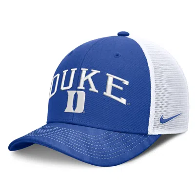 Nike Duke Primetime Arched  Unisex Dri-fit College Trucker Adjustable Hat In Multi