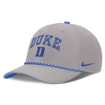 Nike Duke Primetime Rise Rope  Unisex College Adjustable Hat In Gray