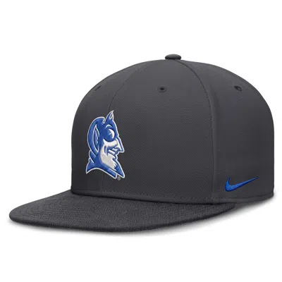 Nike Duke Pro  Men's Dri-fit College Fitted Hat In Grey