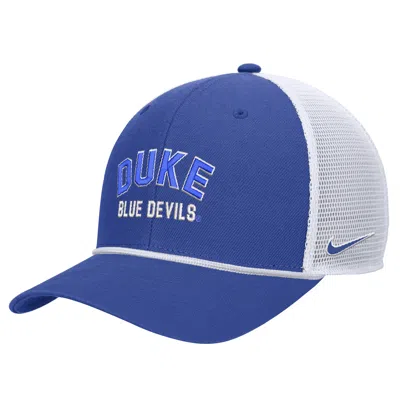 Nike Duke  Unisex College Snapback Trucker Hat In Blue