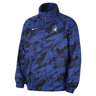 Nike Duke Windrunner  Men's College Anorak Jacket In Blue