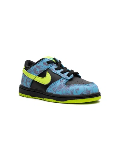 Nike Babies' Dunk "acid Wash" Sneakers In Blue