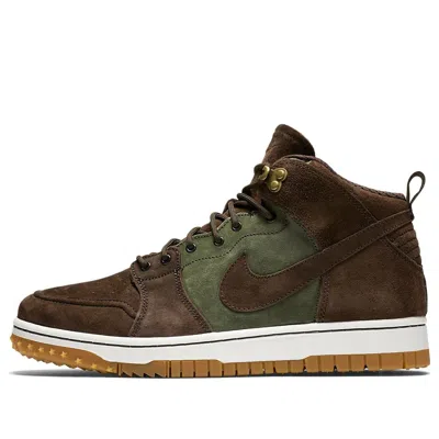 Nike Dunk Cmft Wb 'army Olive' In Brown
