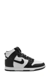 Nike Dunk Hi Basketball Sneaker In White/black