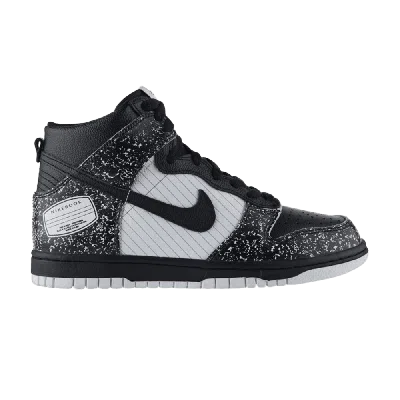 Pre-owned Nike Dunk Hi Premium Bts Qs Gs 'notebook' 2014 In Black