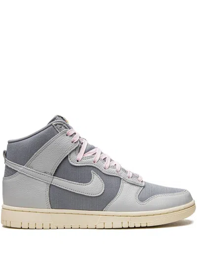 Nike Dunk Hi Retro "certified Fresh" Sneakers In Grey