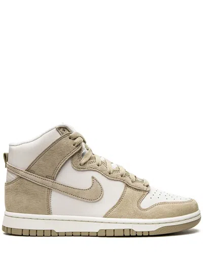 Nike Dunk Hi Retro Prm High-top Sneakers In Neutrals
