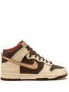 Nike Dunk High "baroque Brown" Sneakers In Brown