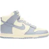 Nike Dunk High Sneakers In Sail/grey/pale Ivory