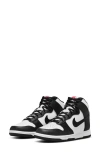 Nike Dunk High Dd1869-103 Sneaker Wowhite Leather Lifestyle Shoes Rhs5655 In White/black/university Red