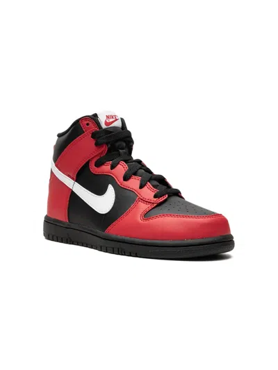 Nike Kids' Dunk High Sneakers In Black