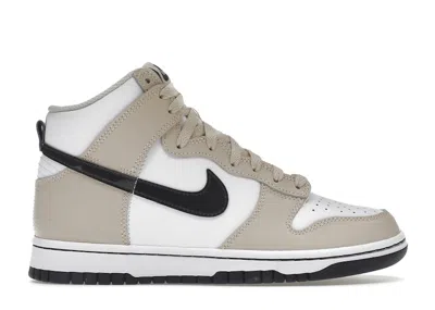 Pre-owned Nike Dunk High Brown (women's) Sneakers In White/sanddrift/velvet Brown