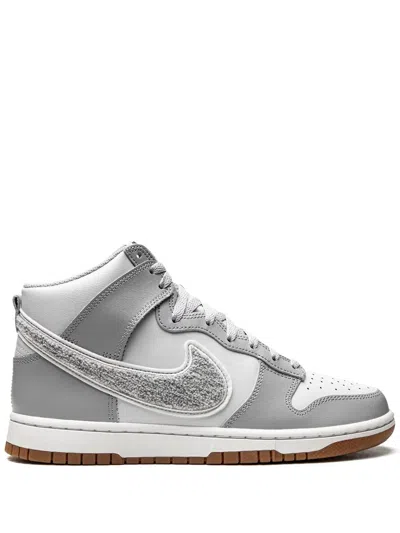 Nike Dunk High "chenille In Grey