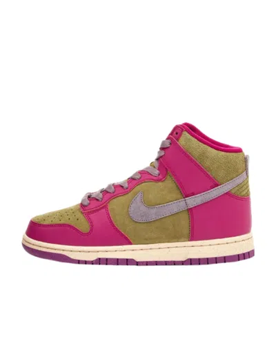 Nike Dunk High 'dynamic Berry' Sneakers In Multi