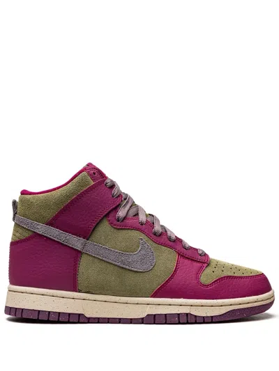 Nike Dunk High "dynamic Berry" Sneakers In Purple