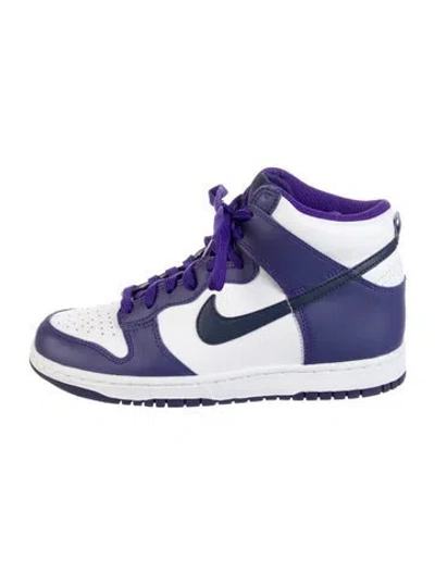 Pre-owned Nike Babies' Dunk High Electro Purple (gs)