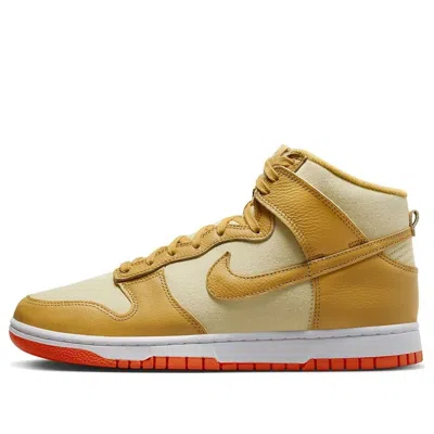 Nike Dunk High 'gold Canvas'