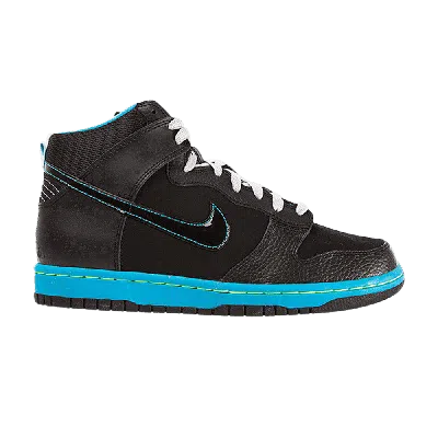 Pre-owned Nike Dunk High Gs In Black