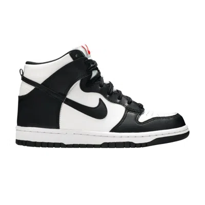 Pre-owned Nike Dunk High Gs 'black White' | Kid's Size 5