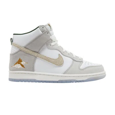 Pre-owned Nike Dunk High Gs 'san Francisco Pack - Gold Mountain' | White | Kid's Size 5.5