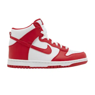 Pre-owned Nike Dunk High Gs 'university Red' | Kid's Size 5.5