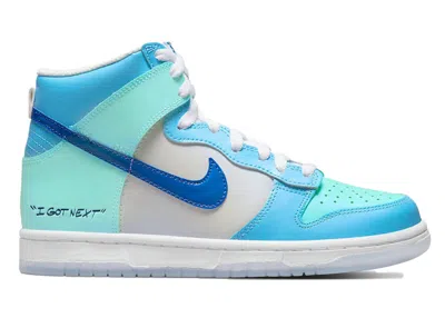 Pre-owned Nike Dunk High I Got Next Sneakers In Copa/university Blue/white In Multi
