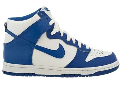 Pre-owned Nike Dunk High Kentucky (2016) Sneakers In White/game Royal In Multi