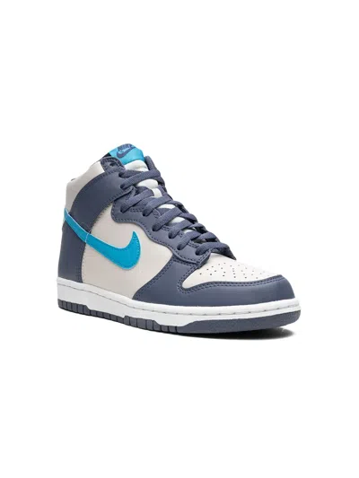 Nike Kids' Dunk High Sneakers In White