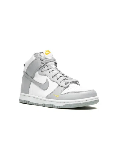 Nike Kids' Dunk High Nn Sneakers In Wolf Grey Wolf Grey White