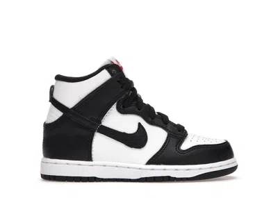 Pre-owned Nike Dunk High Panda (2021) Sneakers In Black/white/red