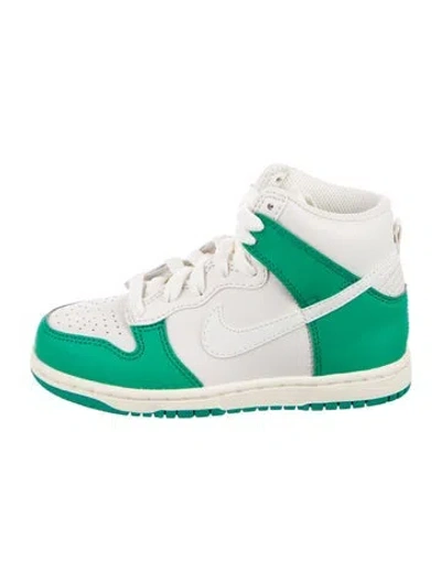 Pre-owned Nike Babies' Dunk High Phantom Stadium Green (gs) Sneakers In Multi