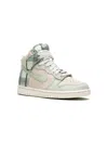 Nike Dunk High Plaid Sneakers In Neutrals