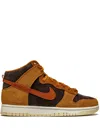 Nike Dunk High Prm Sneakers In Brown