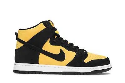 Pre-owned Nike Dunk High Pro Sb 'reverse Goldenrod' Db1640-001 In Black/black/varsity Maize