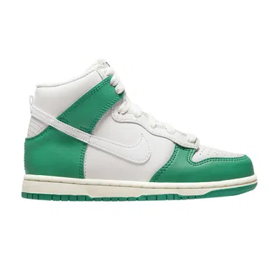 Pre-owned Nike Dunk High Ps 'phantom Stadium Green' | White | Kid's Size 2