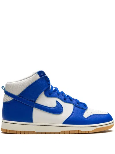 NIKE DUNK HIGH RETRO SE "RACER BLUE/GUM" SNEAKERS