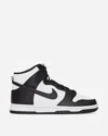 Nike Mens White Black Dunk High Retro Logo-embroidered Leather High-top Trainers In Multicolor