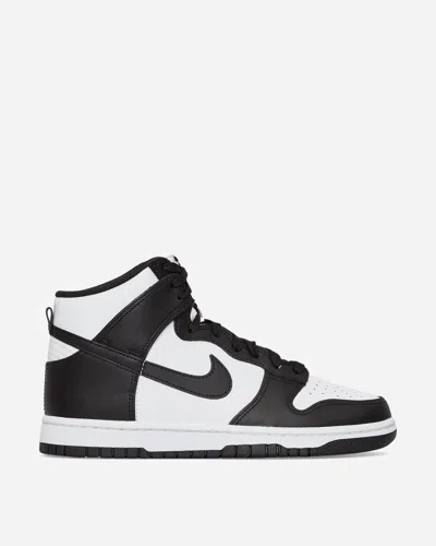 NIKE DUNK HIGH RETRO SNEAKERS WHITE / BLACK
