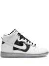 Nike Dunk High Se "chrome" Sneakers In White