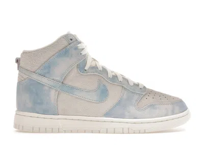 Pre-owned Nike Dunk High Se Clouds (women's) Sneakers In Celestine Blue/sail