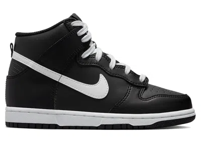Pre-owned Nike Dunk High Sneakers In Anthracite/black/white